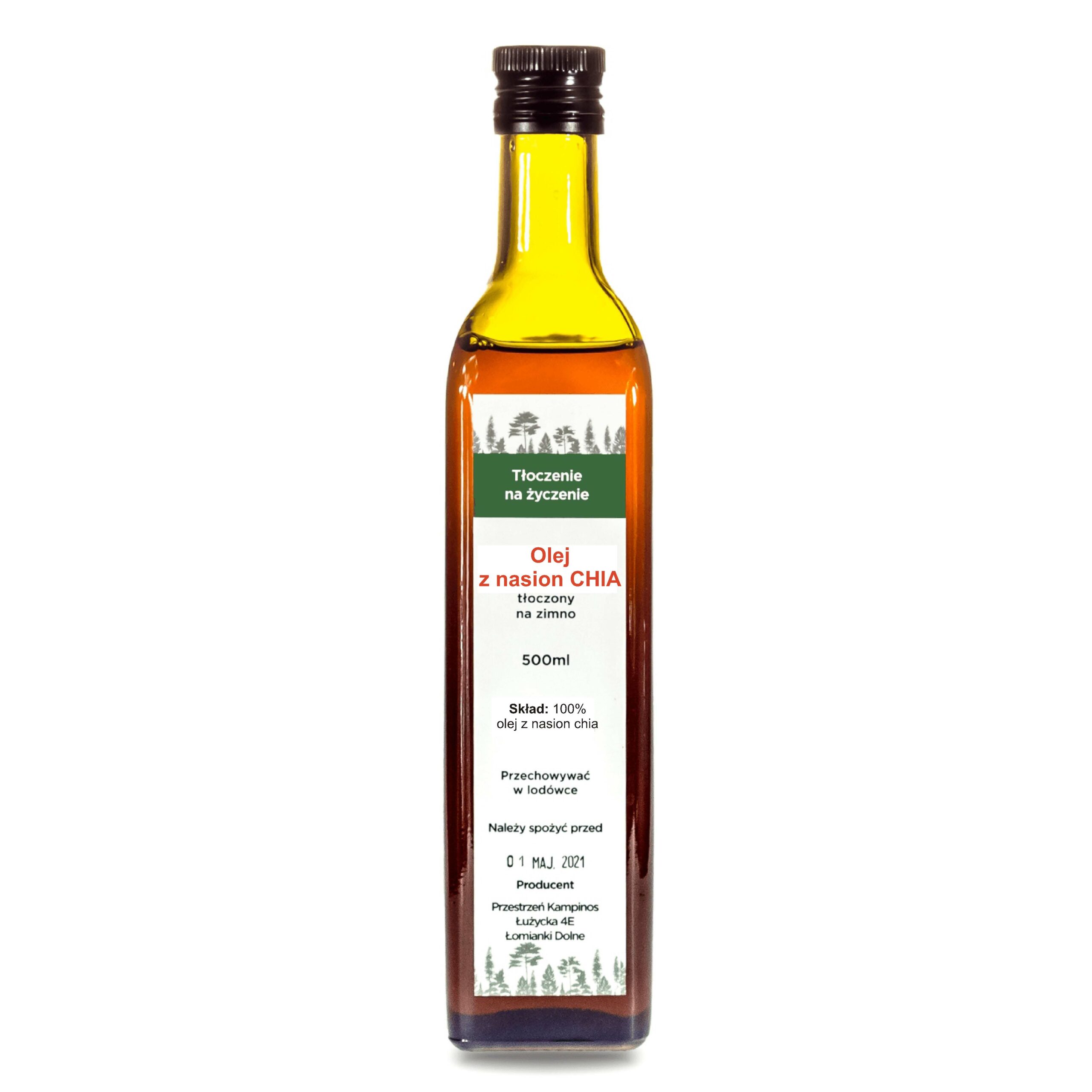 Olej z nasion chia
